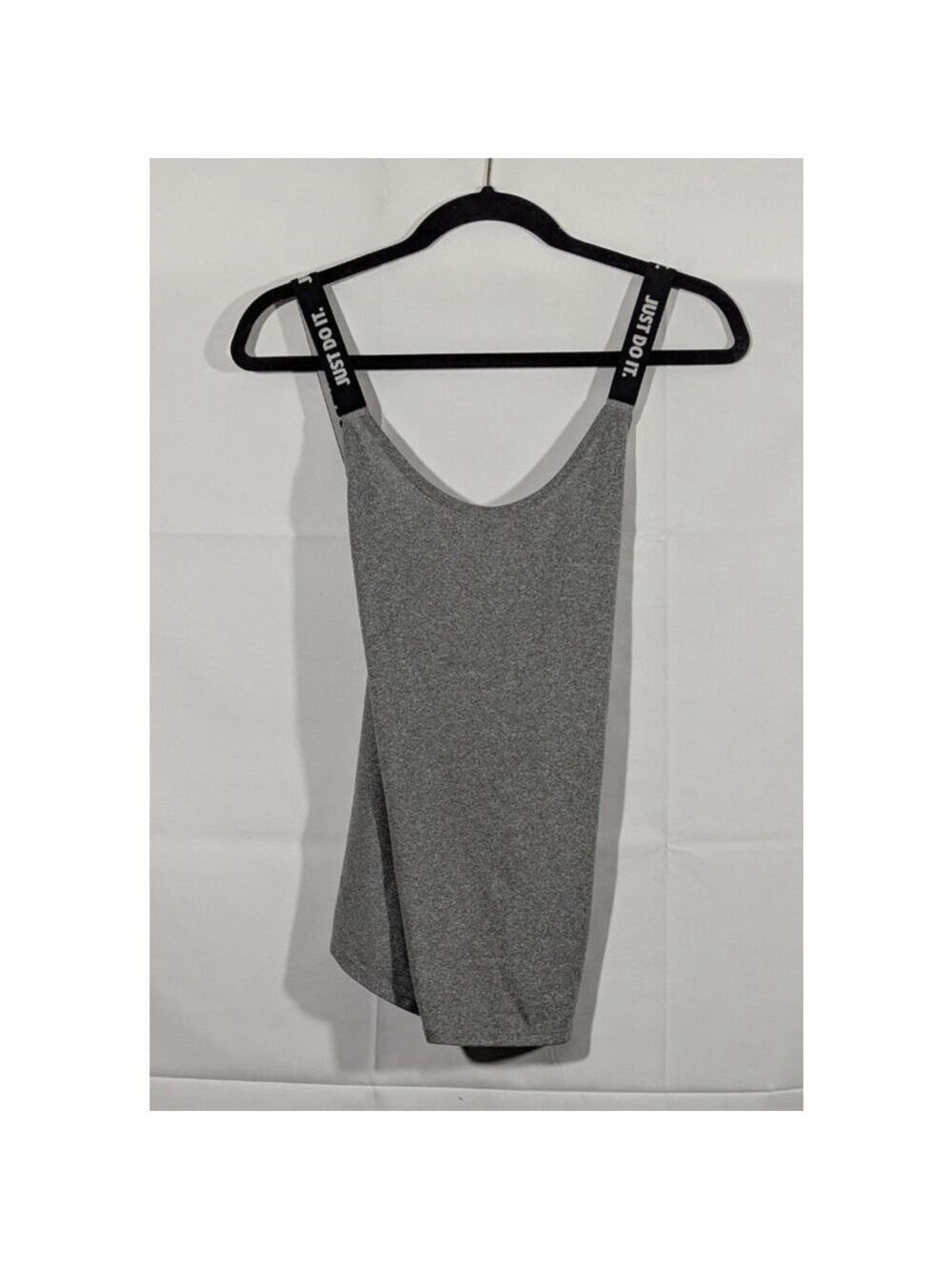 Nike Dri FIT Gray Racerback Tank Top Women's Large